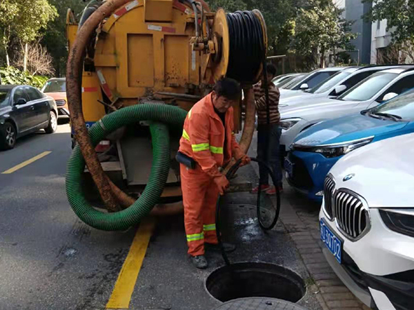 浦江排污管道清淤