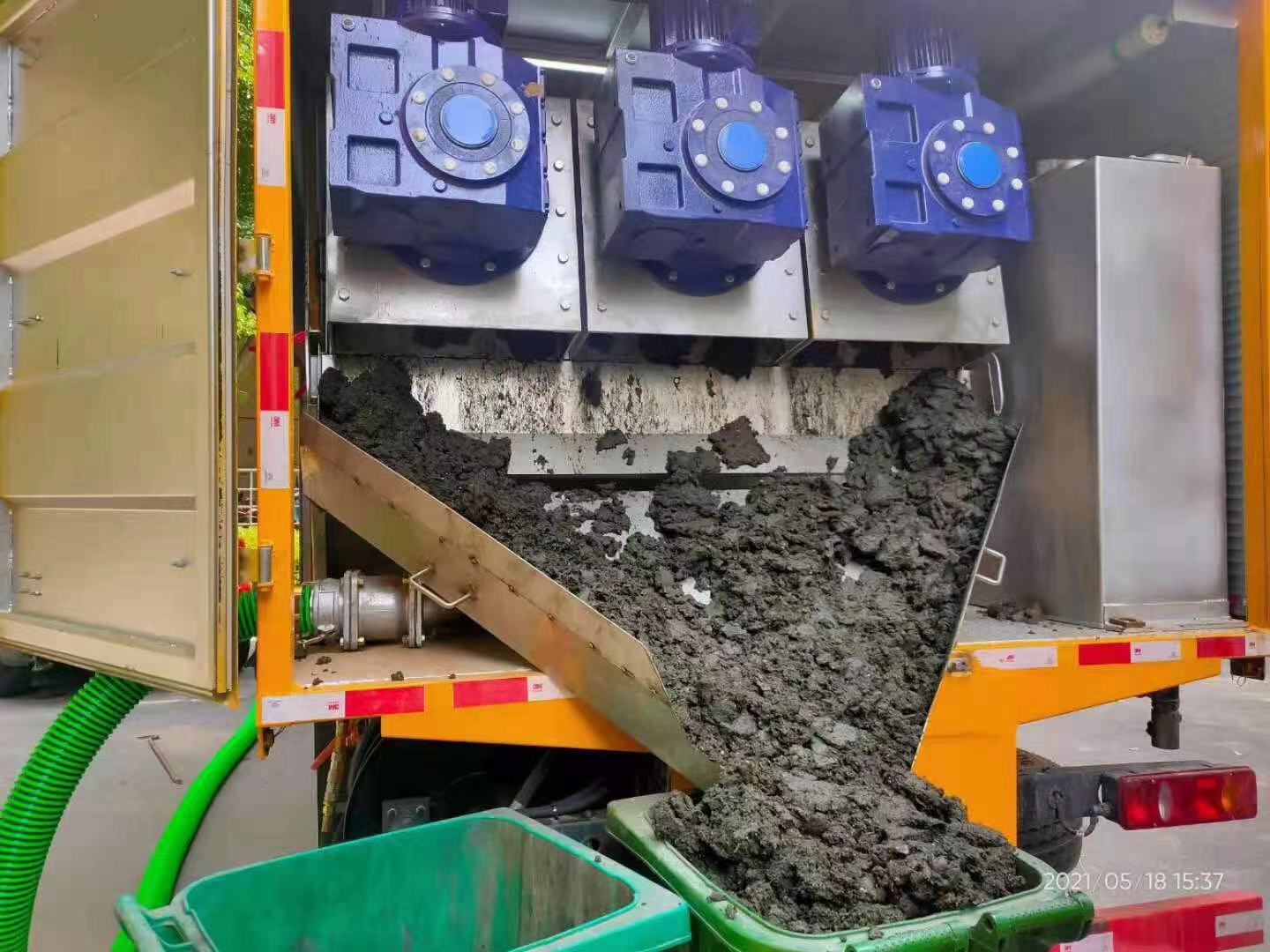 浦江化粪池清掏城市维护站-泥浆净化干湿分离处理